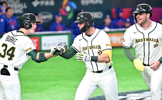 이럴 수가 있나? '프리미어12 챔피언' 대만의 굴욕...호주, 3-0으로 대만 꺾고 대이변 연출