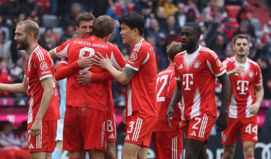 김민재 '선발', 정우영 '교체'로 짧은 '코리안더비' 성사...뮌헨은 우니온 베를린 4-0 대파