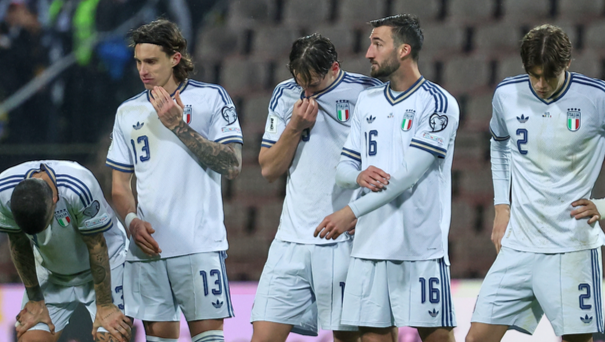 "또 못 갔다" 이탈리아, 월드컵 3회 연속 탈락...보스니아에 승부차기 패배