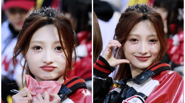 "한국 너무 추워요"...장로나, 대만인 최초 LG 치어리더