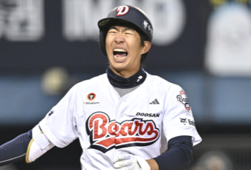 요즘 두산-KIA 팬은 이 선수 보는 낙에 산다...포텐셜 터진 '에너자이저' 김민석-박재현