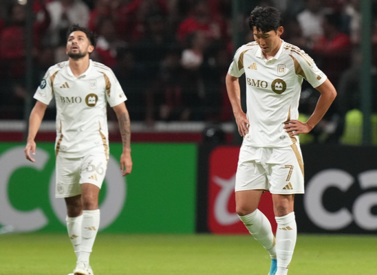 고지대 2670m 극복 못했다...LAFC, 1,2차전 합계 2-5로 챔피언스컵 4강 탈락, 손흥민은 팀 내 '최저 평점'